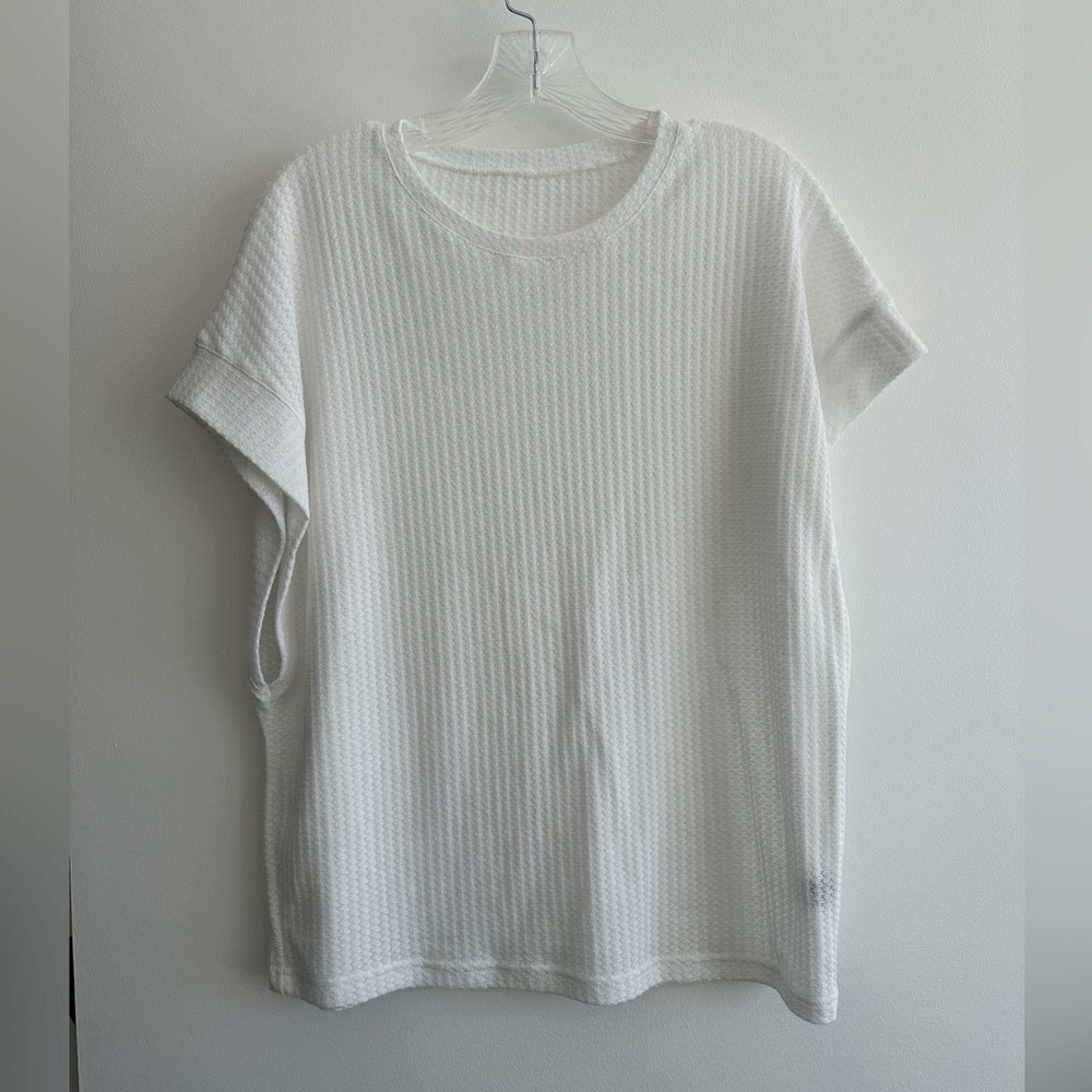 MANFINITY White T Shirt Shorts Set Size Medium